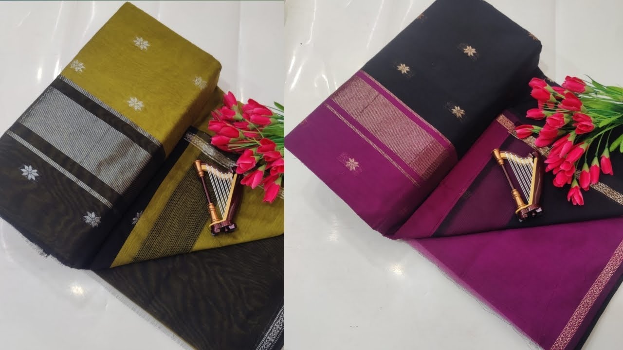 Maheshwari Cotton😍💐sarees collection #jobinaaricenterprises #maheshwaricotton #sarees #cotton #tamil