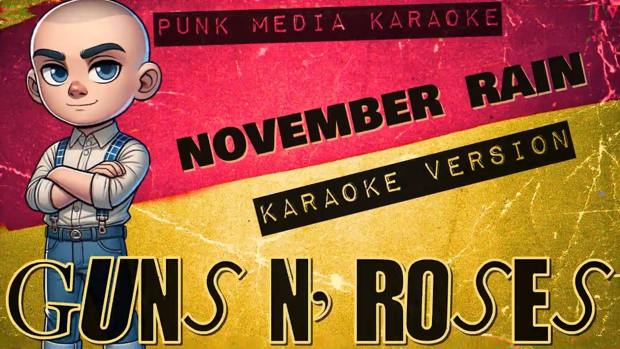 Guns N' Roses - November Rain (Karaoke Version) Instrumental - PMK