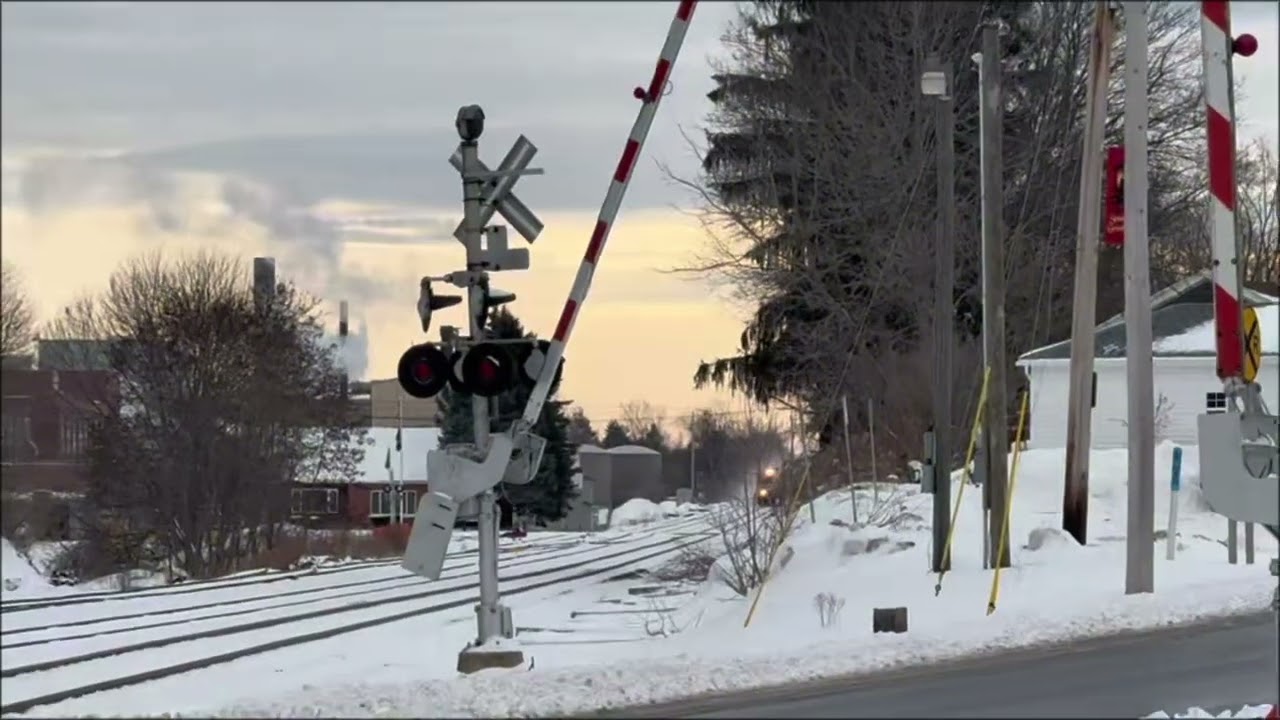 Trains in the Snow! Trainspotting in Silver Springs NY | Dec 20th 2025