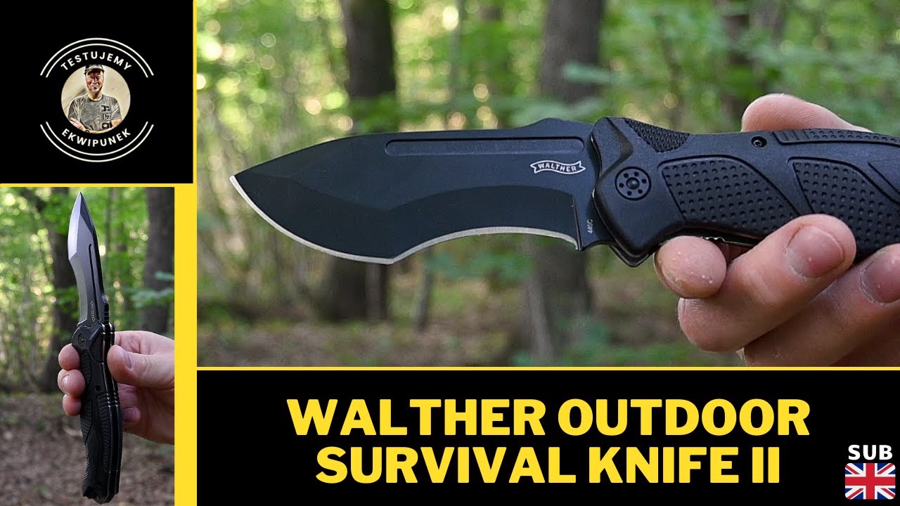 Walther Outdoor Survival Knife 2 - nóż stworzony w teren