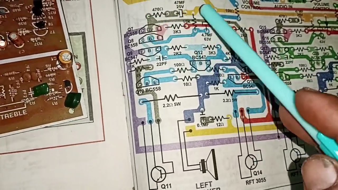 3055 Transistor amplifier circuit diagram