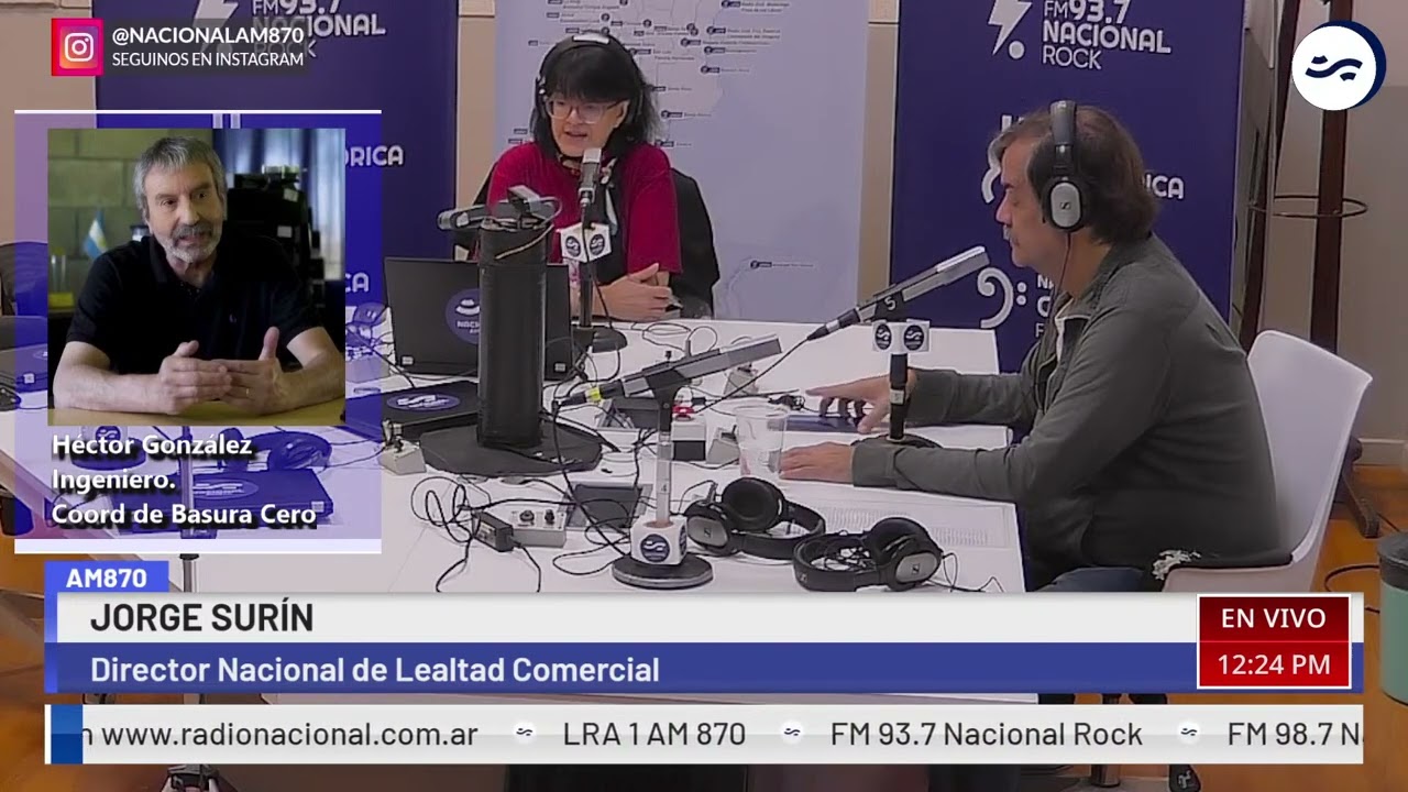 Héctor González, Ingeniero.  Coordinador de Basura Cero.  En 