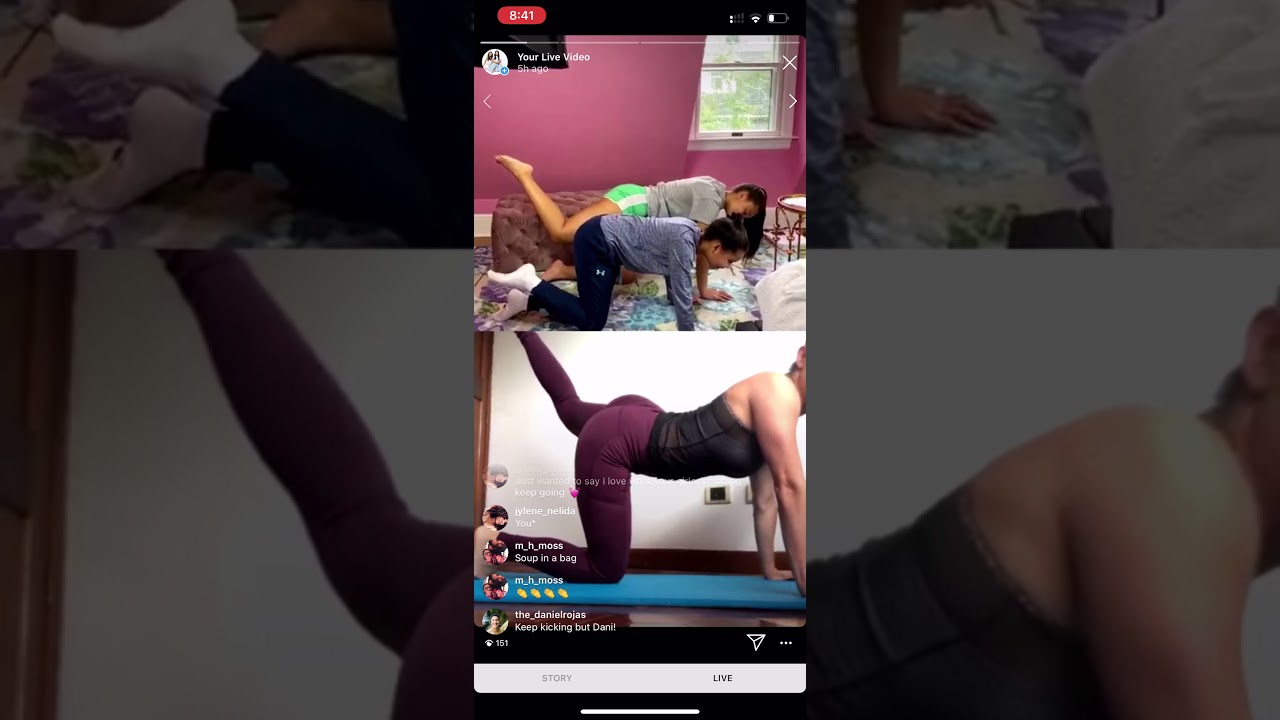 Exercise with Dani the PA