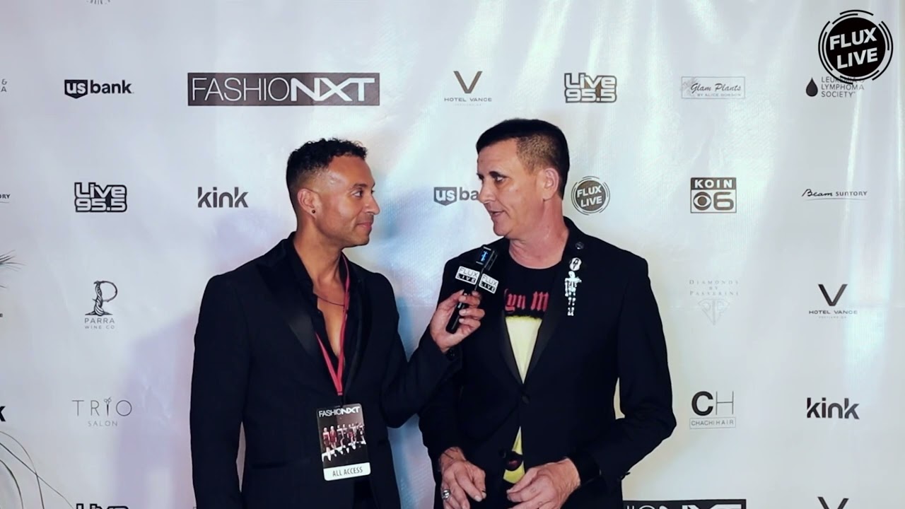 Designer Seth Aaron at FashioNXT 2023