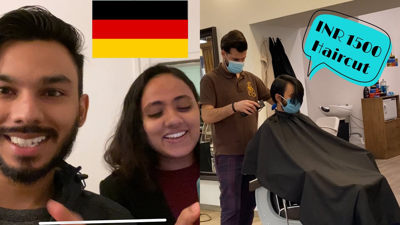HAIRCUT WORTH RS 1500 IN GERMANY !