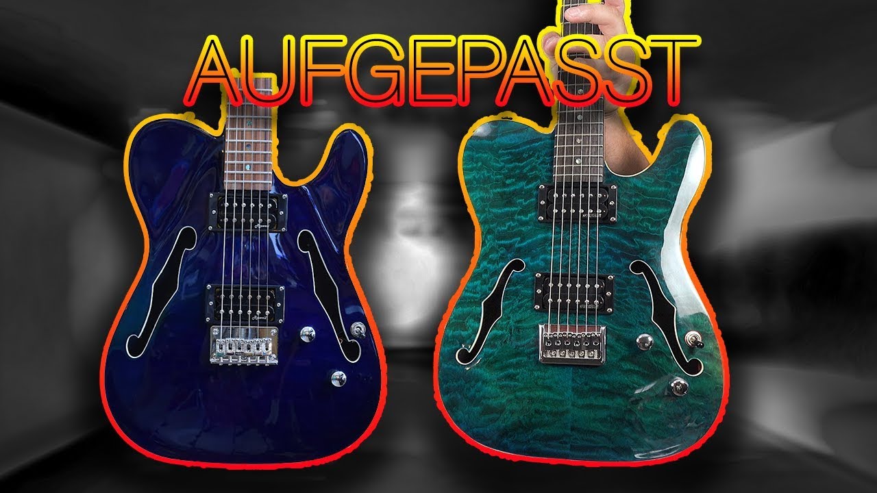 Geile Gitarre Groß Geändert - HB TE90