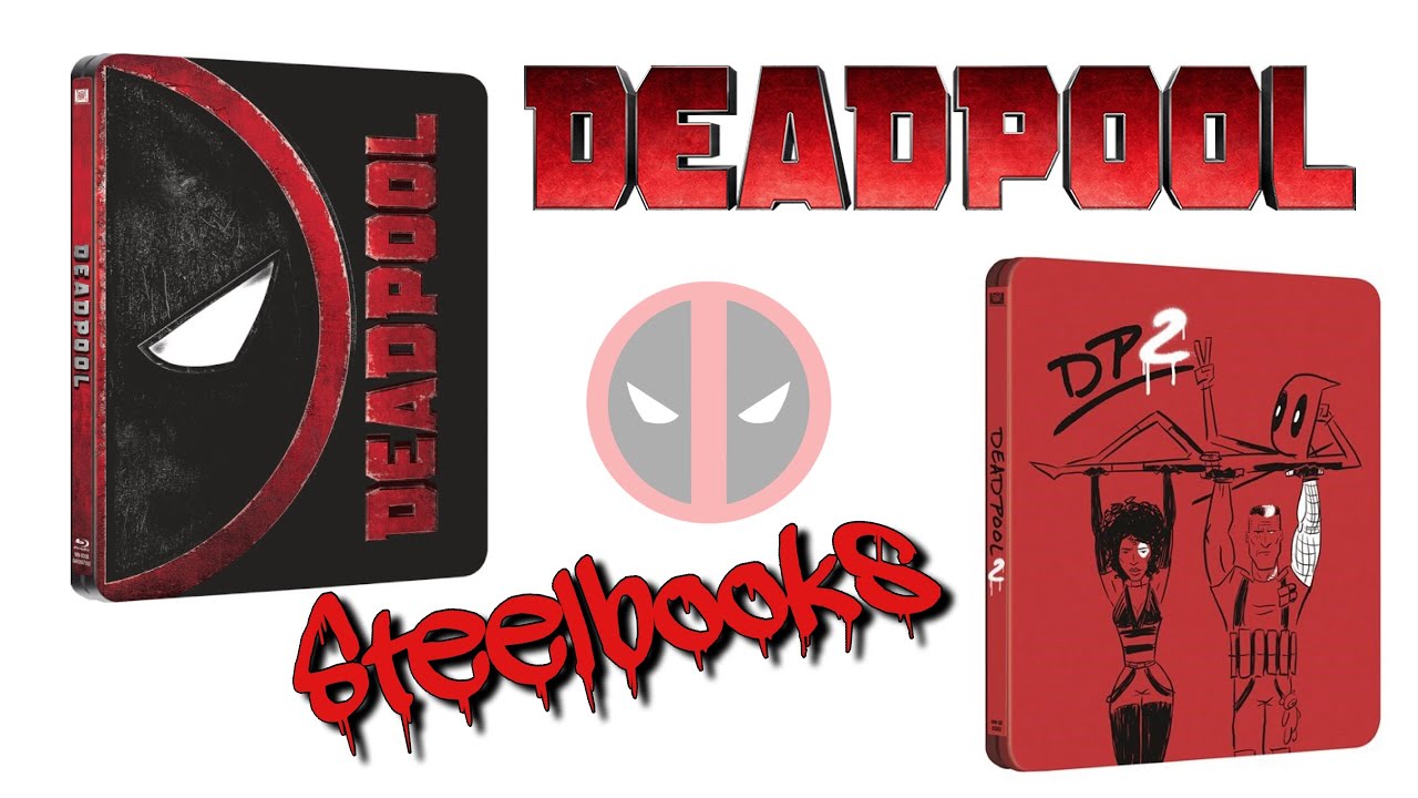 Deadpool 1 & 2 Steelbooks 4K
