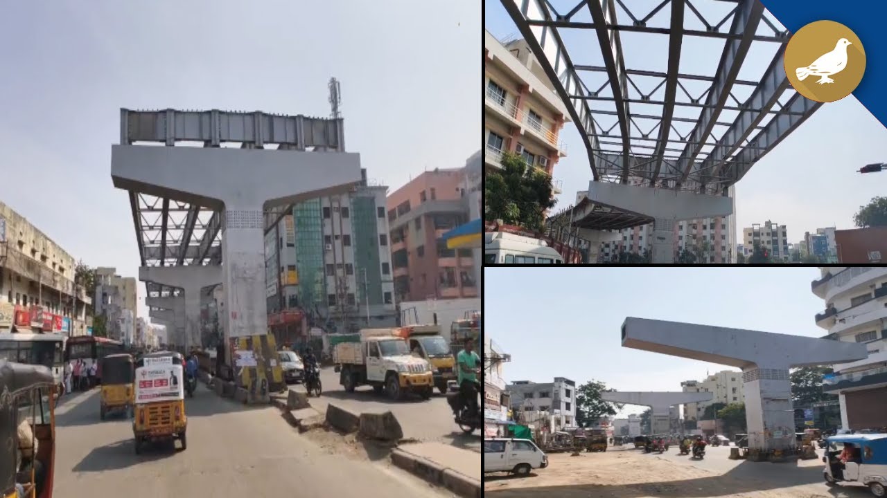 Hyderabad: Malakpet - Santosh Nagar flyover work delay, Commuters faces trouble