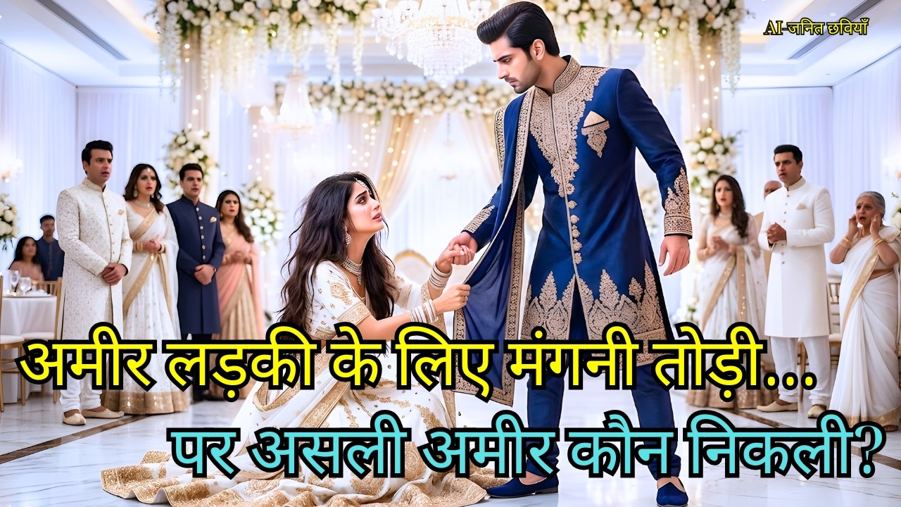कमज़ोर समझकर मंगनी तोड़ी… CEO के निजी हेलीकॉप्टर से उतरती उसे देखकर पछताया!