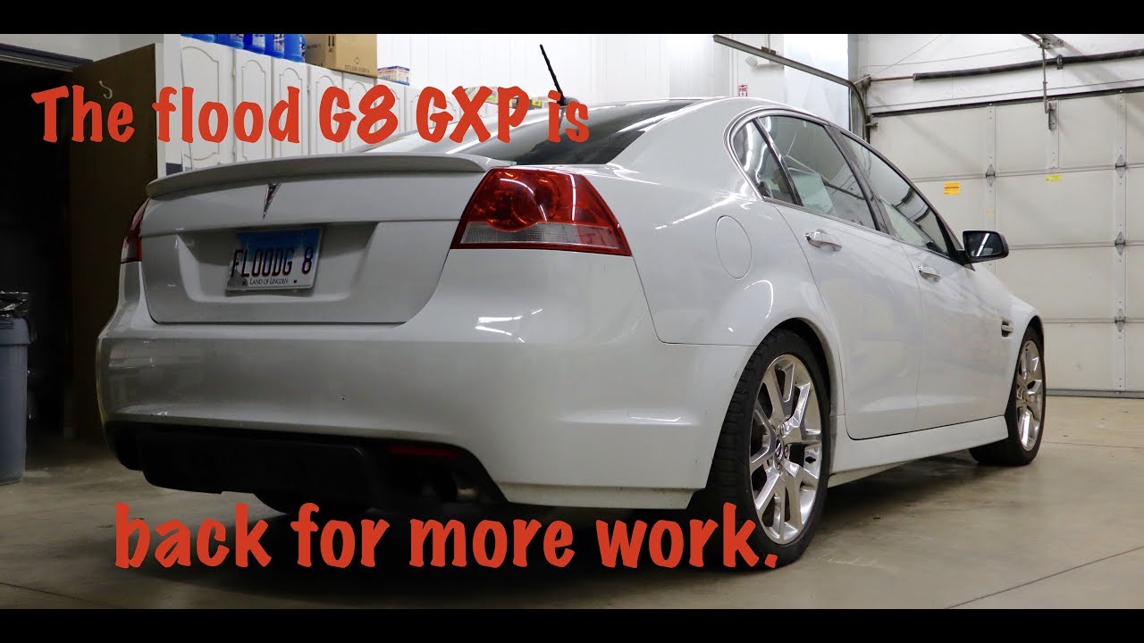 2009 Pontiac G8 GXP fresh water flood rebuild - finishing touches... Part 2 of 2