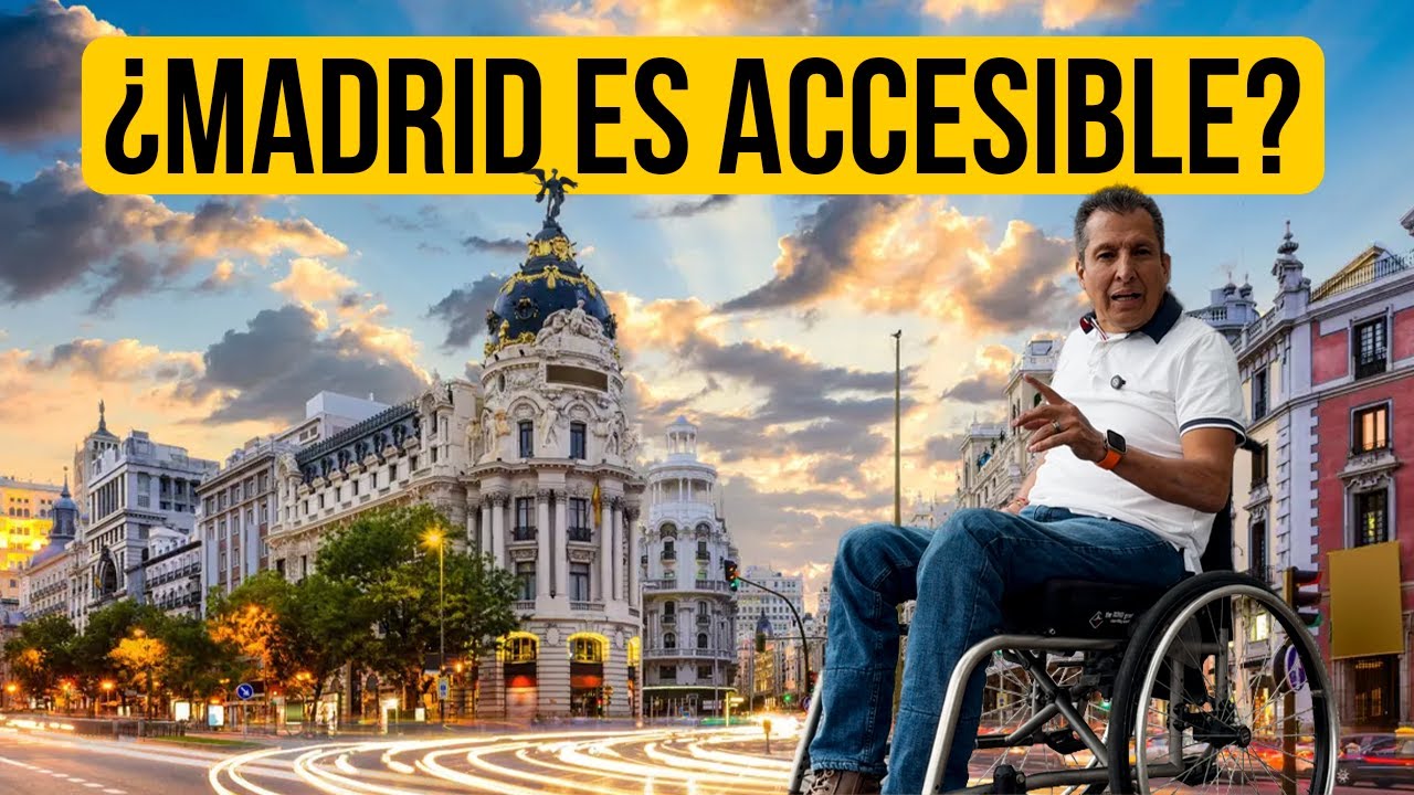 La Ciudad de MADRID 🇪🇸 ¿Es Realmente Accesible? 🧑‍🦽