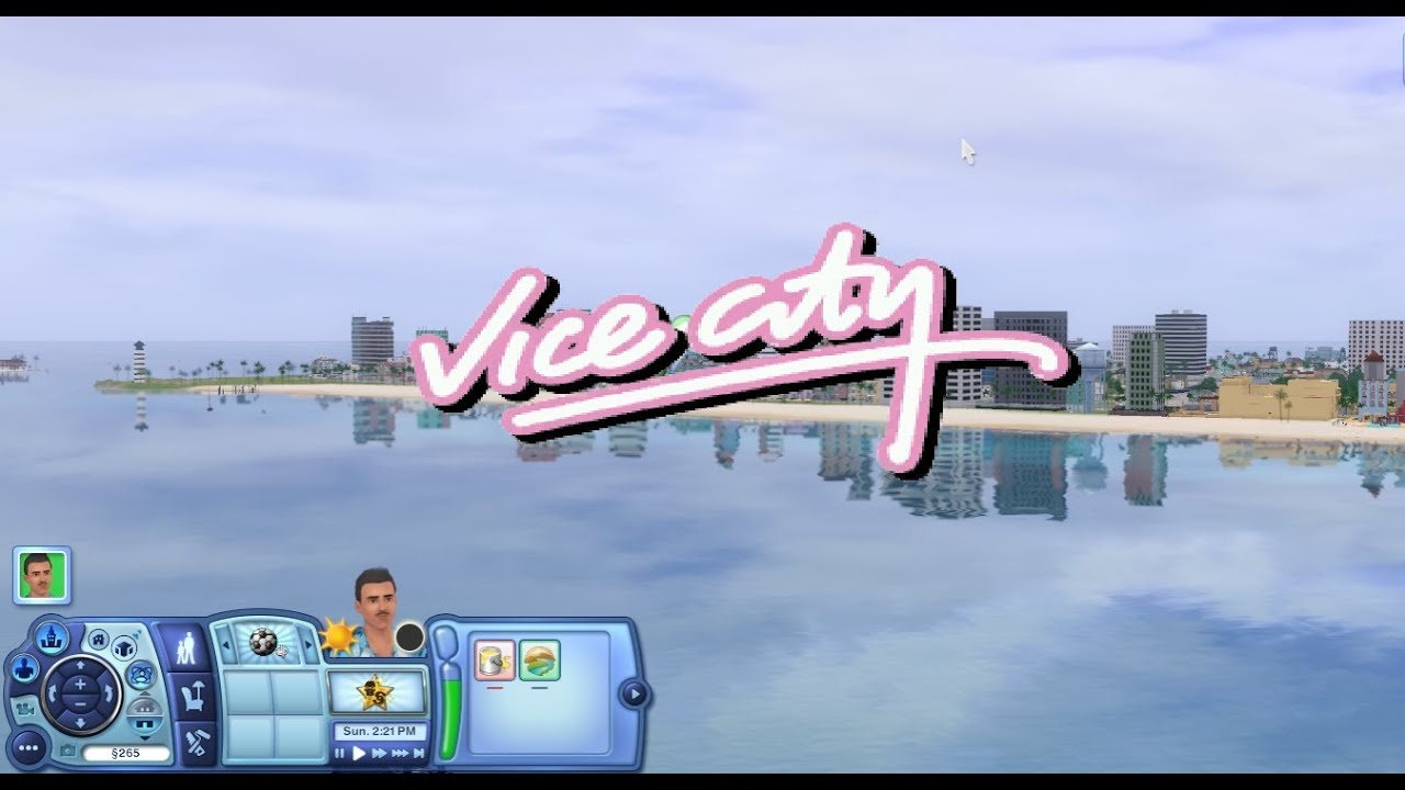 The Sims 3 - Grand Theft Auto Vice City World