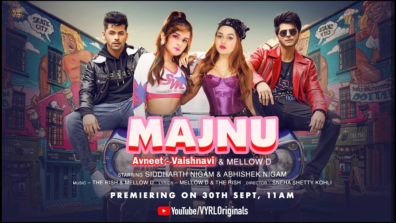 || Majnu || Abhishek Nigam, Vaishnavi Rao, Siddharth Nigam, Avneet Kaur || Fanmade MV||Vyrl Creation