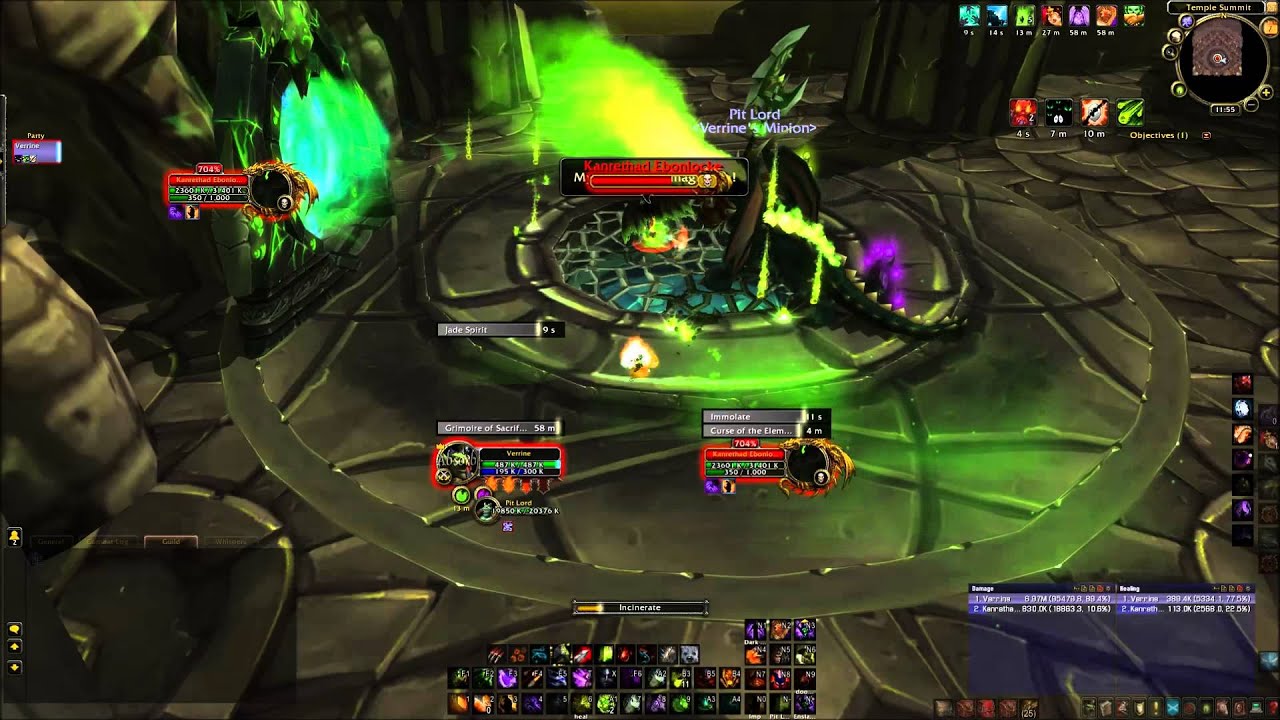 Warlock Quest 5.2: Kanrethad Ebonlocke - Boss Guide
