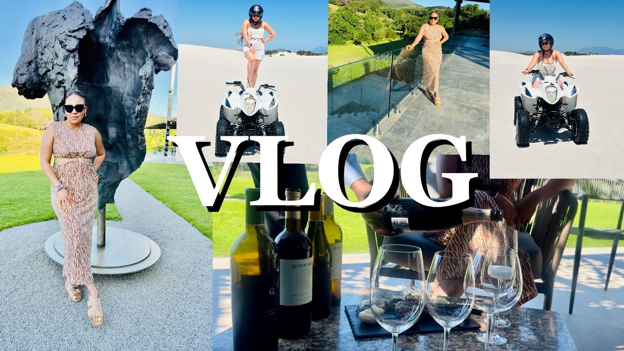 Vacation Vlog:Episode4| Let’s go to the Atlantis Dunes & Stellenbosch at Quoin Rock Wine Estate