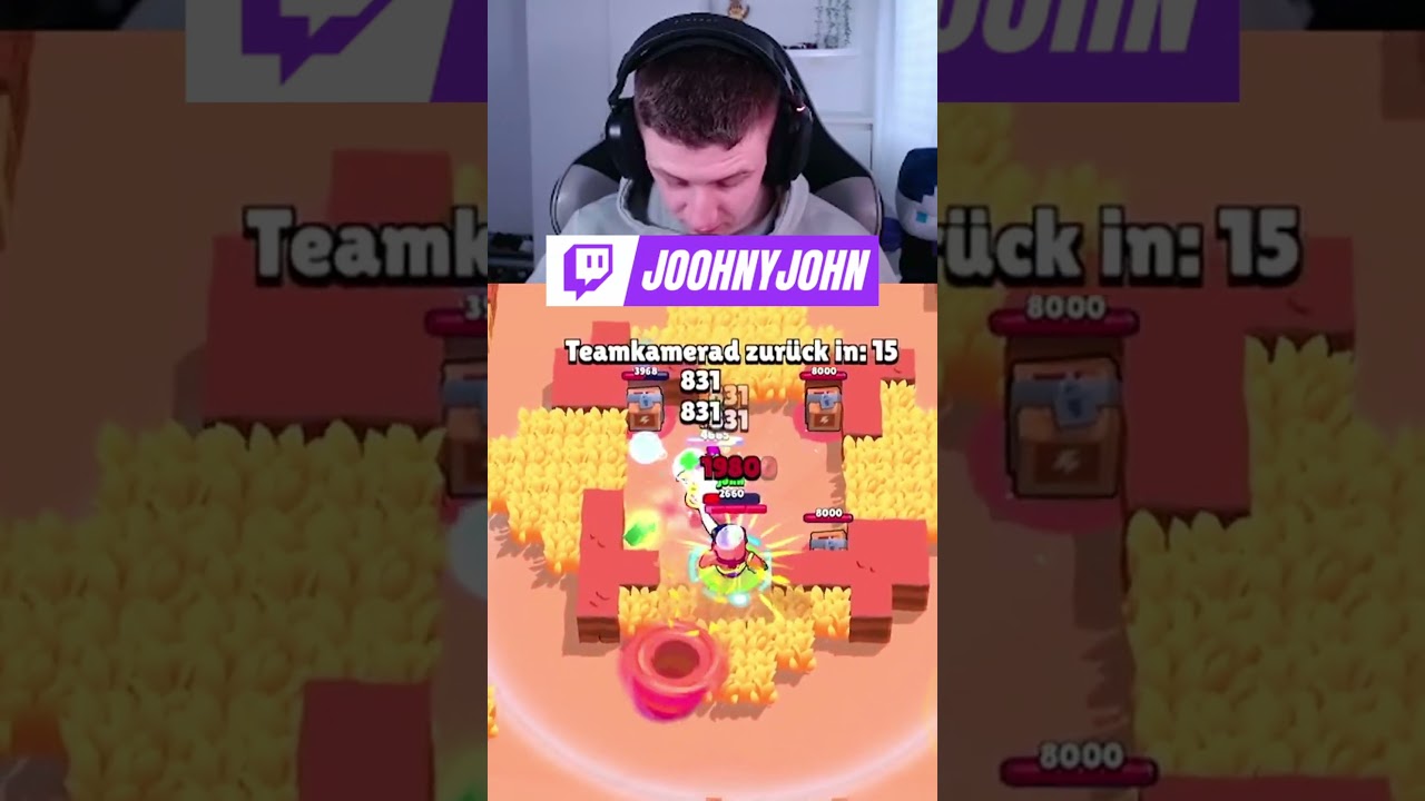 😱🤬1v2 MORTIS CLUTCH! | #deutsch #brawlstars #joohnyjohn