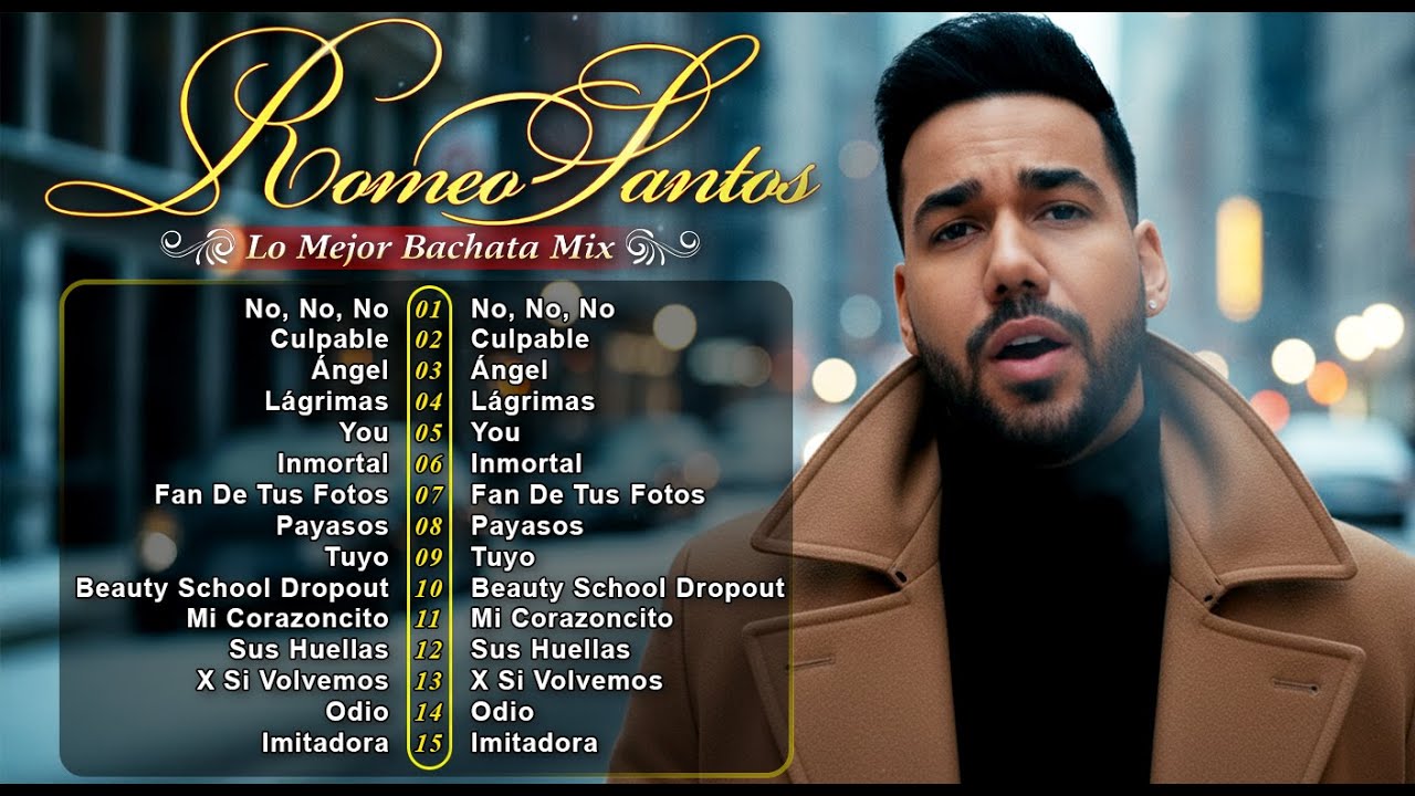 LO NUEVO DE BACHATA ROMEO SANTOS INSPIRED 2026 MIX EXITOS ROMANTICOS PARA BAILAR TODA LA HORA