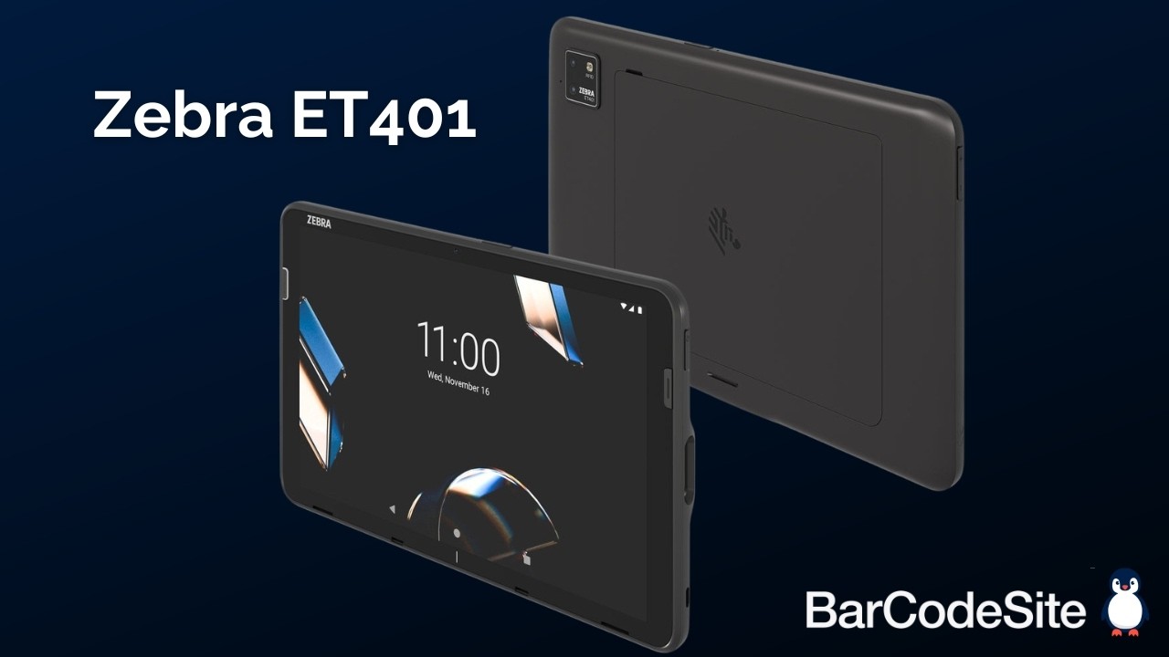 Zebra ET401: La tablet industrial para almacenes y retail | Barcode Site