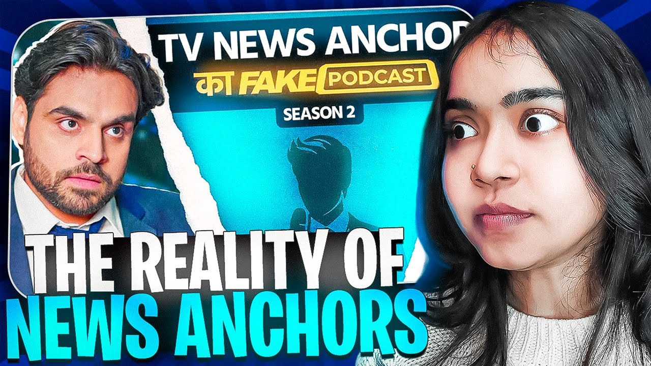 Fake Podcast with TV News Anchor&mdash;Gullu Dalal Reaction @SatishRayTV #fakepodcast #satishray