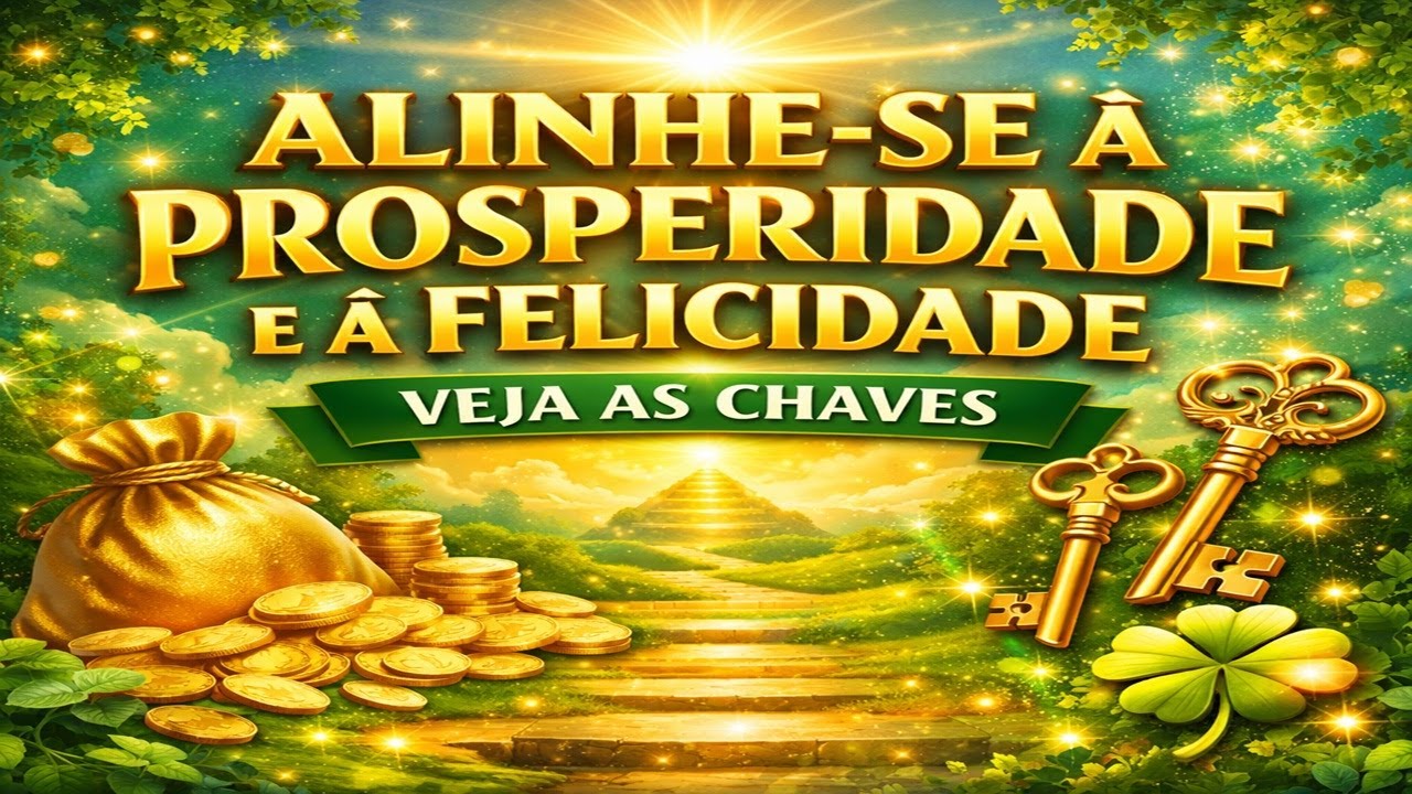 A CHAVE ESTÁ DENTRO DE VOCÊ — QUANDO A ALMA SE ORGANIZA, A VIDA FLORESCE