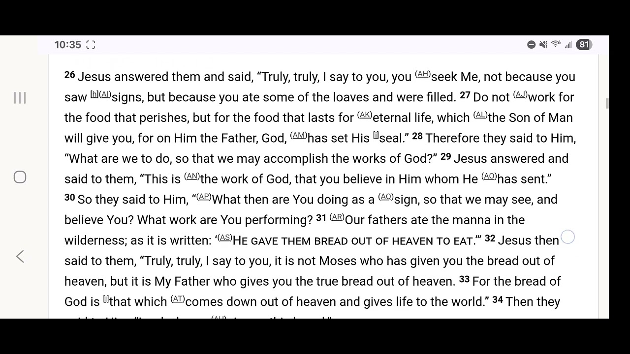 John 6:15-40