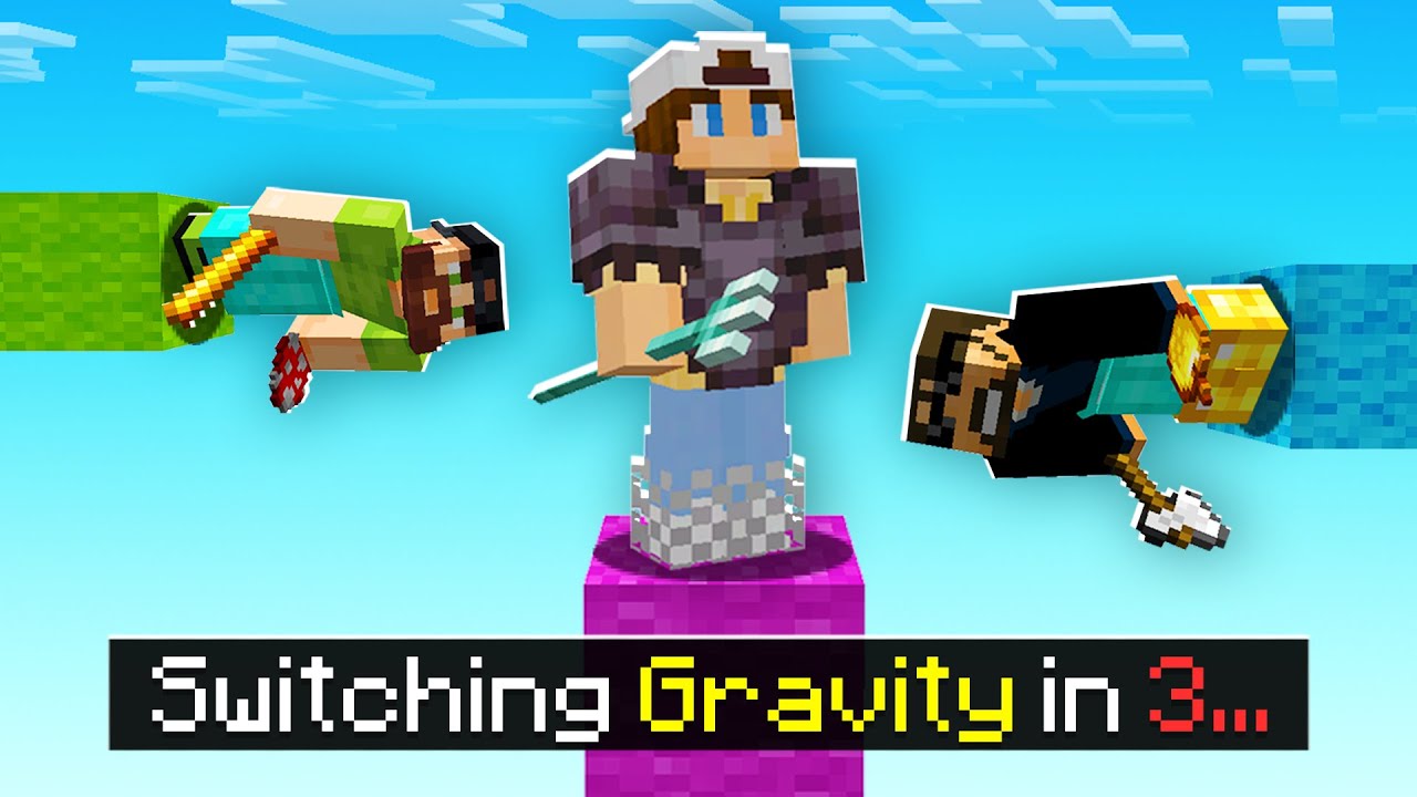 I Added a Gravity Mod into Minecraft Pillars