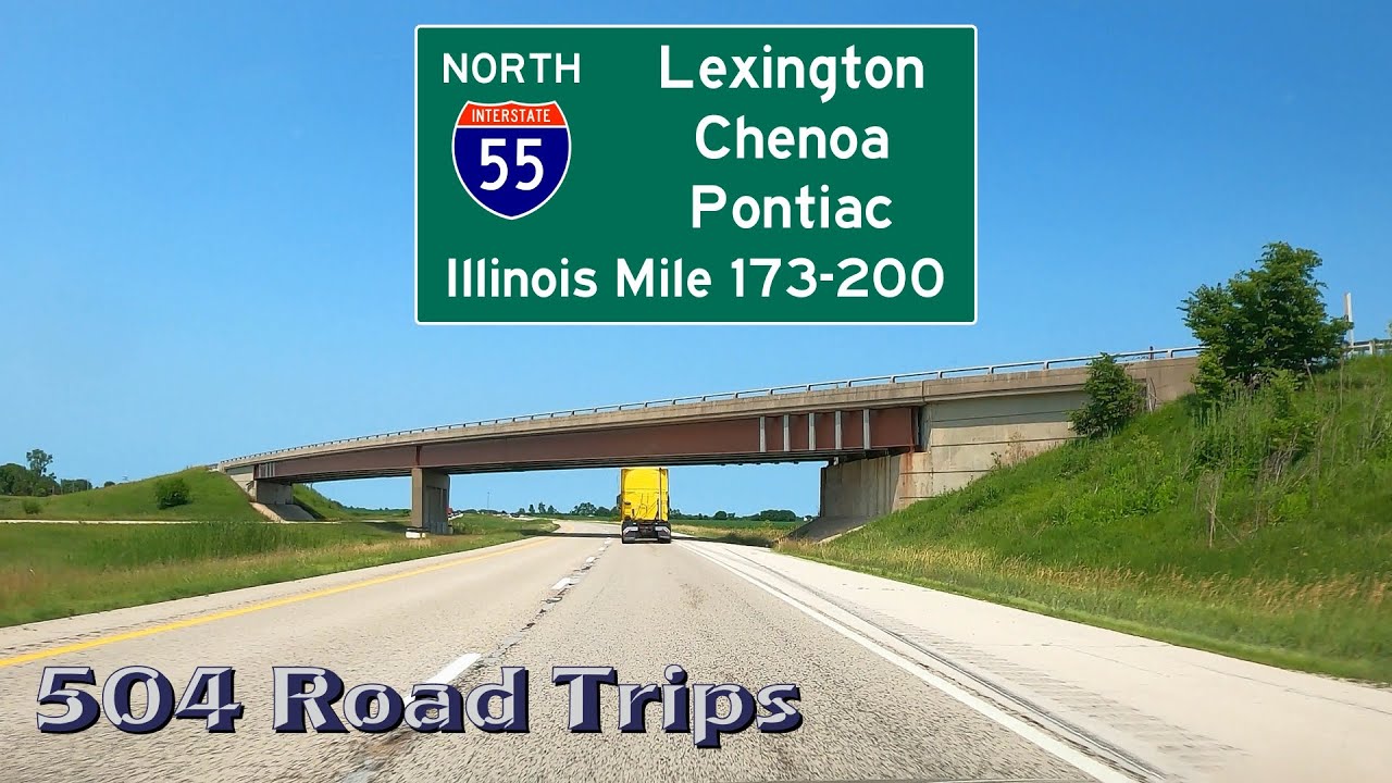 Road Trip #702 - I-55 North - Illinois Mile 173-200 - Lexington / Chenoa / Pontiac