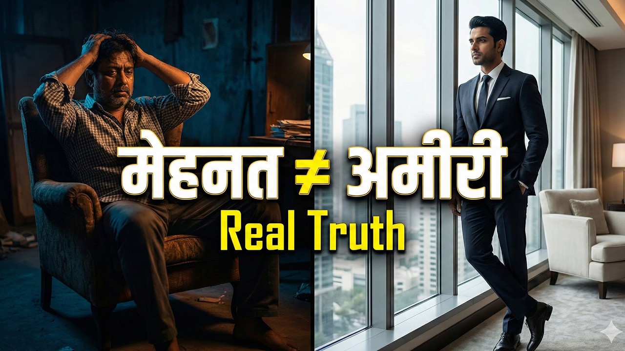 सिर्फ मेहनत से अमीर क्यों नहीं बनते लोग? (Real Truth)