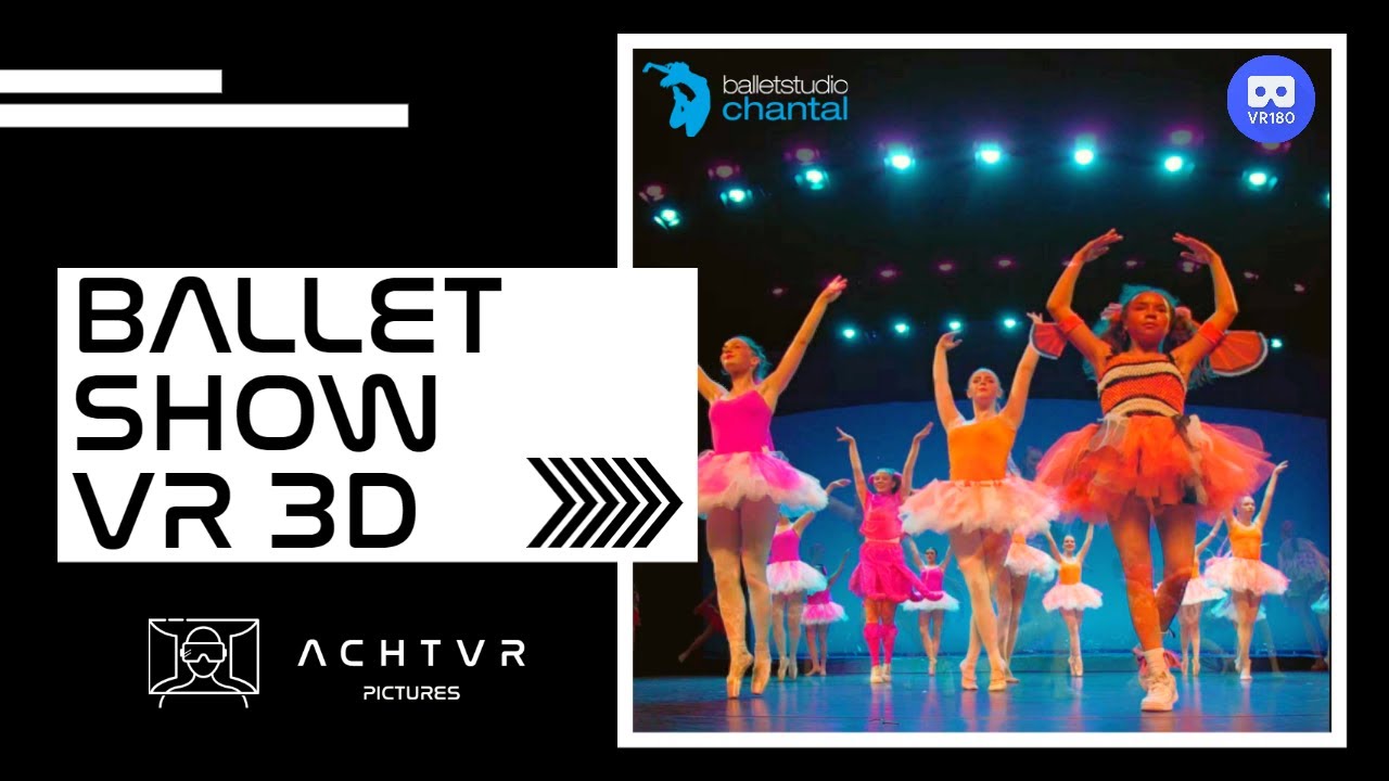 Amazing 8K Ballet Event in Virtual Reality ! 3D VR 180