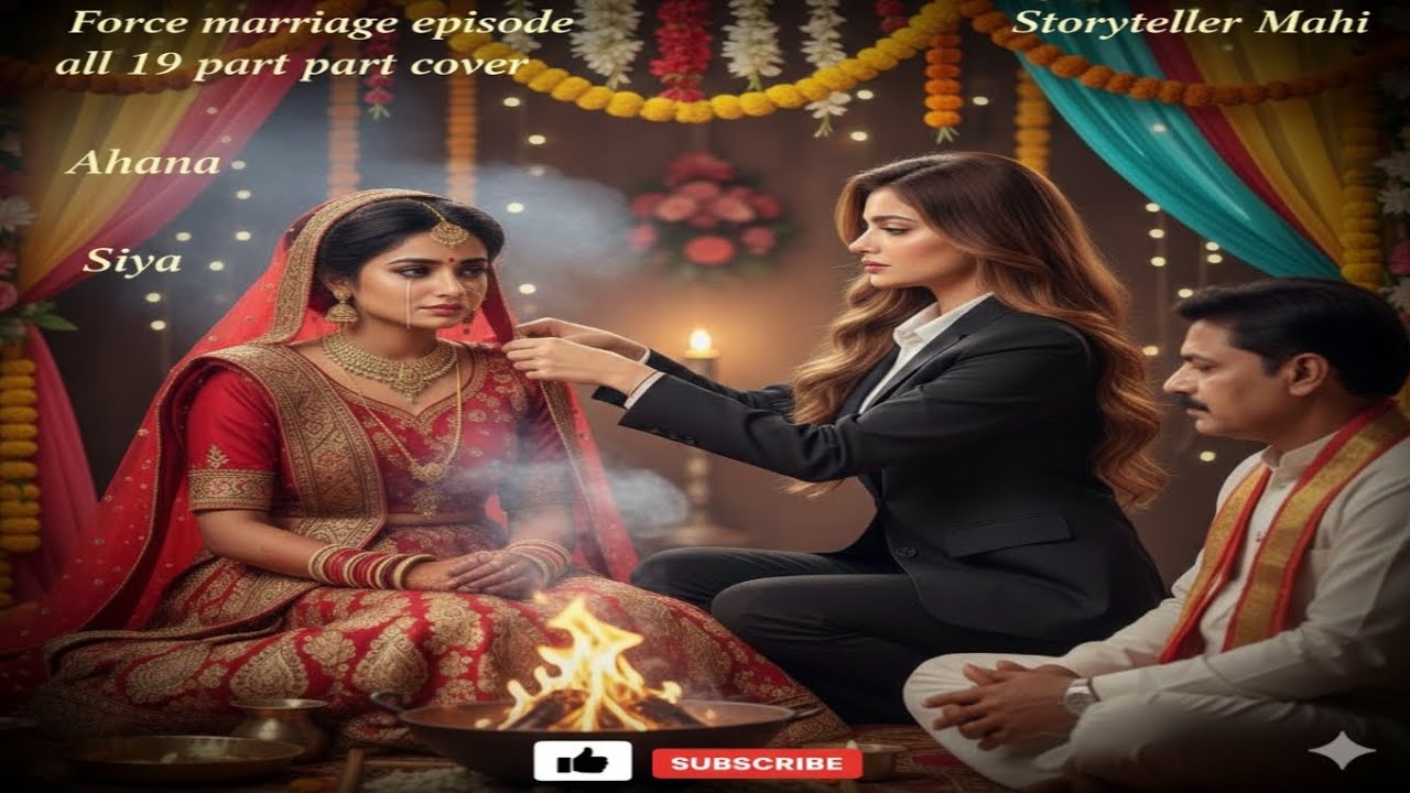 “19-Part Story Covered in 3 Episodes |  Force marriage💔//Ahana✨Siya//Lesbian Love Story 💌