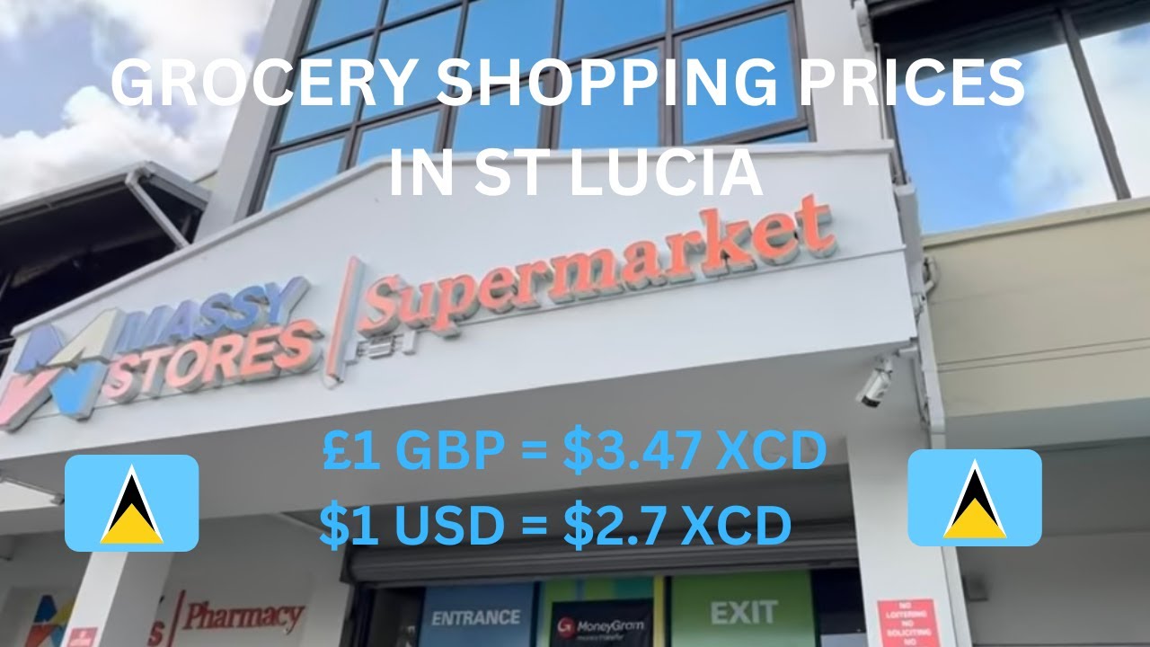 But why is grocery shopping in St Lucia SO EXPENSIVE? | July 2024 prices on the island