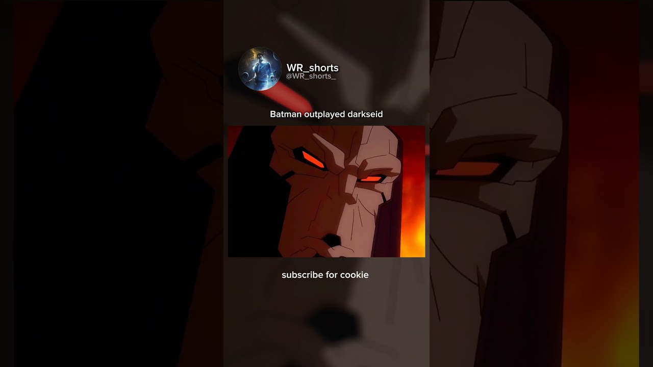 batman outplayed darkseid #batman #darkseid #justiceleague