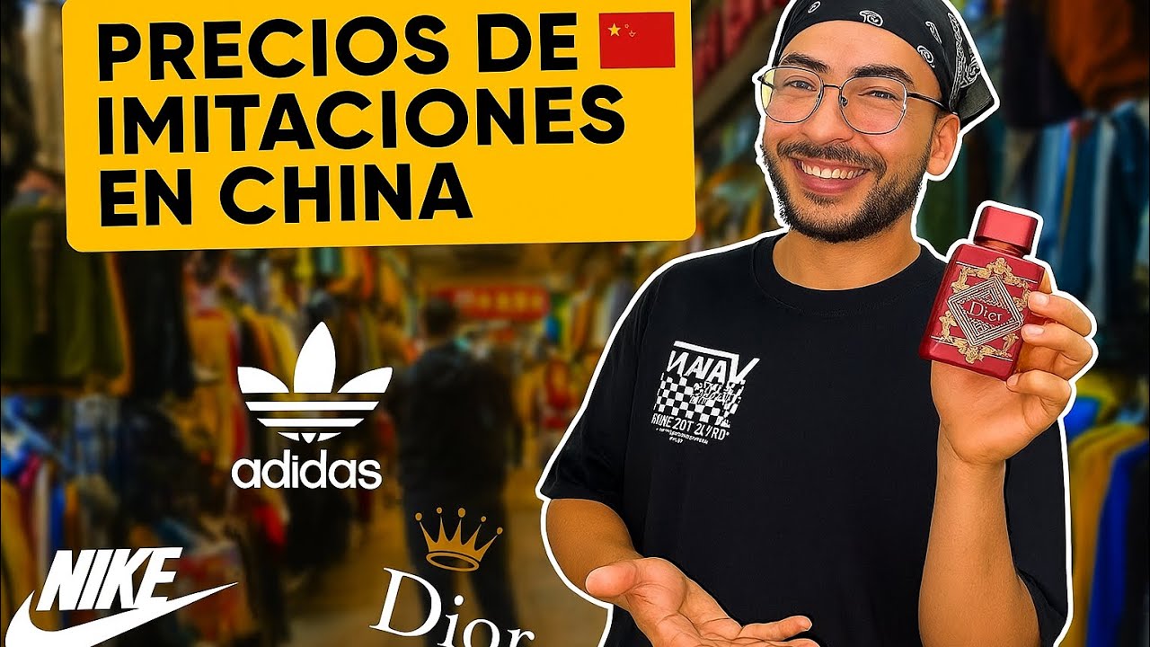 “Así es comprar ropa de marca (falsa) en China 🇨🇳Mercado de Guangzhou”