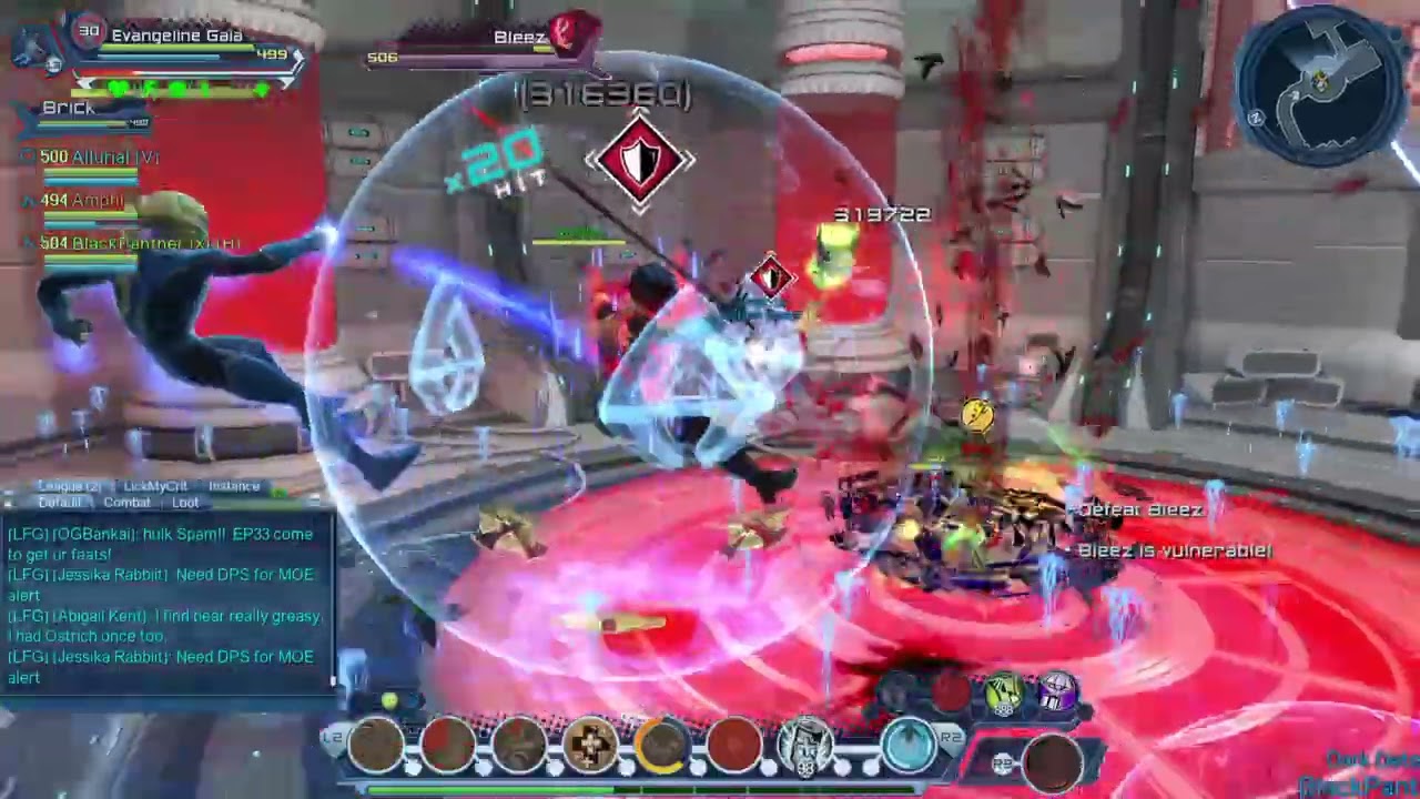 DC Universe Online Evangeline Gaia MOr Alert.