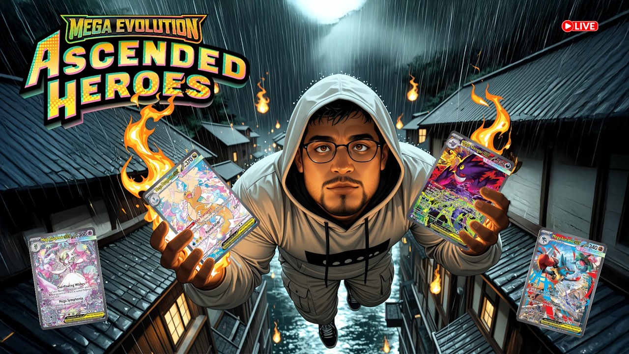 Ascend with Me - Ascended Heroes in Stock -  Pokemon Cards Live - RIP & SHIP Giveaways & More