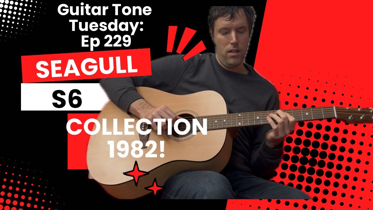 Guitar Tone Tuesday: Ep 229 - Seagull S6 Collection 1982; WOW, So Good For the $! Ears Don't Lie!