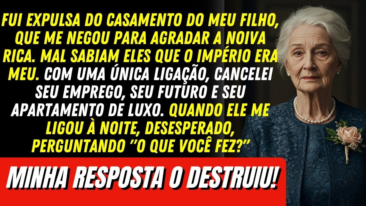 Meu filho me NEGOU para casar com a noiva rica    Horas depois, ele me ligou Mãe, o que você fez