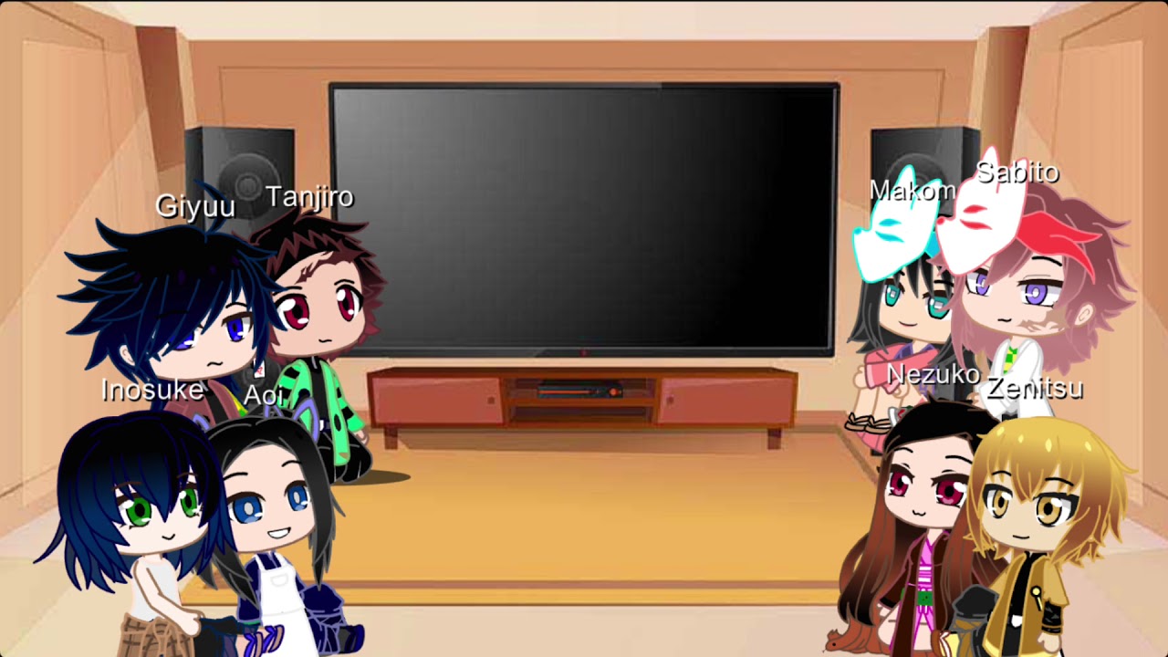 Demon Slayer Reacts to TikToks (ft. Giyutan, ZenNezu, InoAoi, SabiMako)