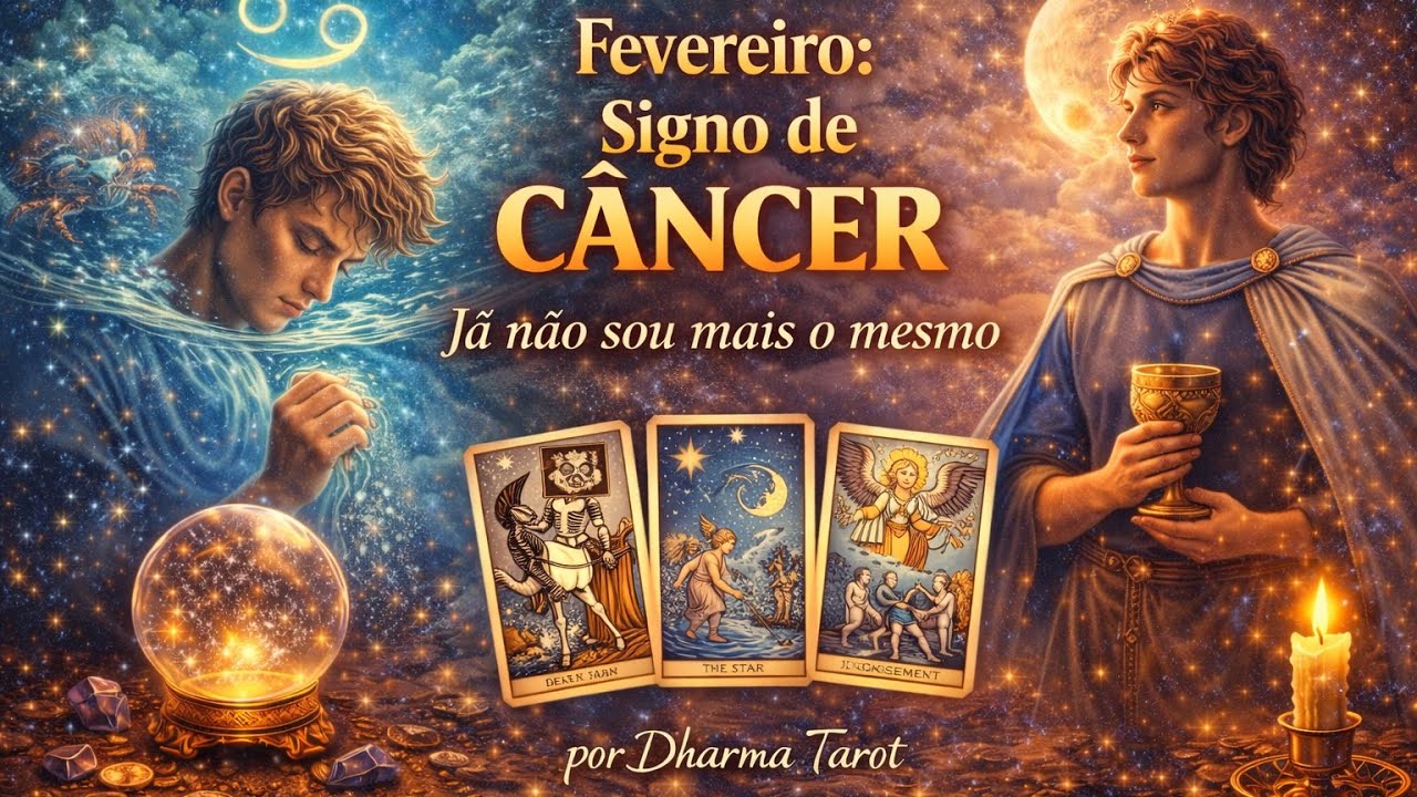 Cancer ♋️ Fevereiro 🔮 Não sou mais o mesmo! O que fazer?