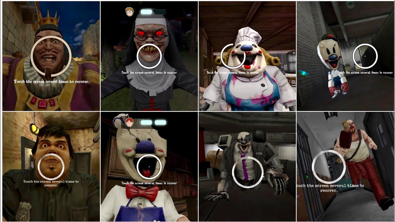 Struggle Jumpscares By Matty vs King vs Rod vs Evil Nun vs MiniRod vs Terry vs Mr Meat 