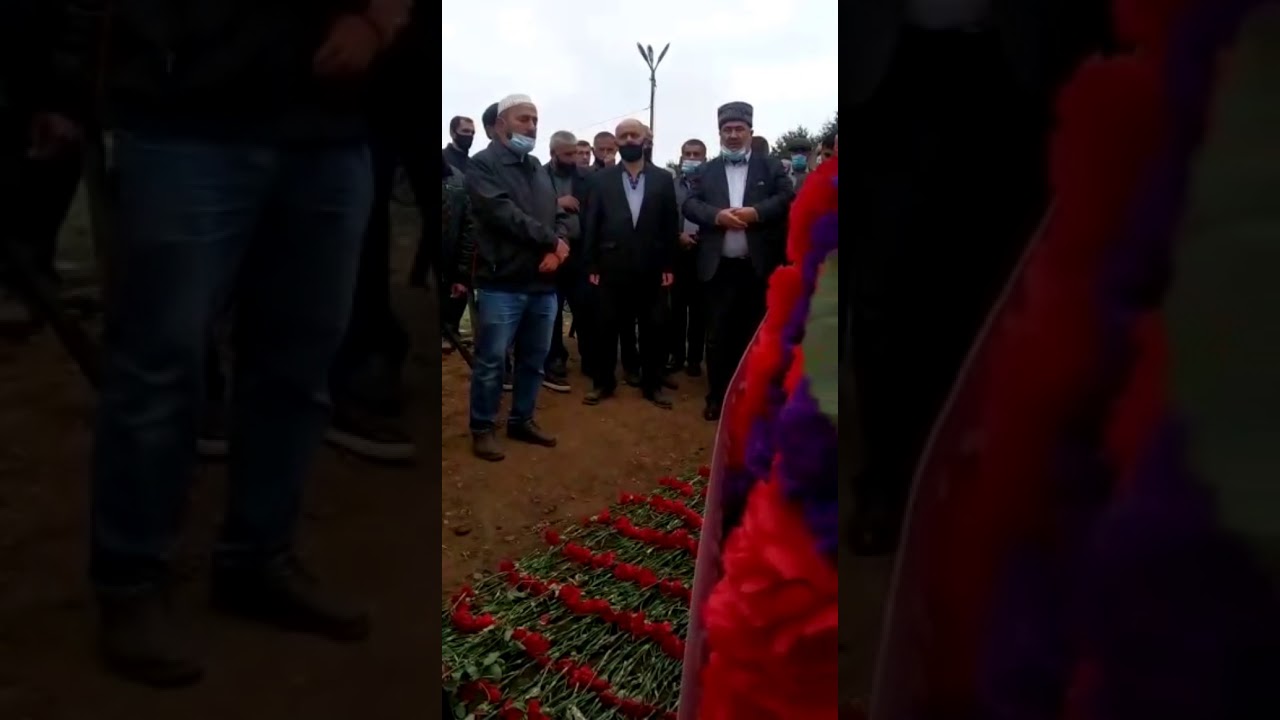 Hacı Sadulla Yusubov Şəhid Quliyev Əli Turac (Sübhan)oğlunun məzarının ziyarəti Allah rəhmət eləsin
