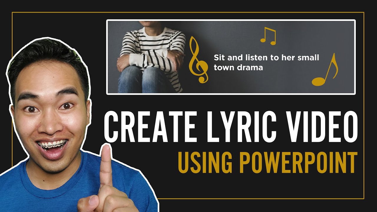 How to Create Lyric Video in Powerpoint