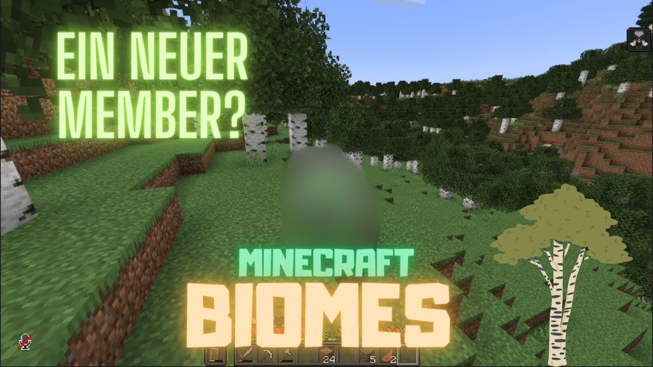 Ein neuer Member auf Minecraft Biomes?! | Minecraft Biomes | Deutsch