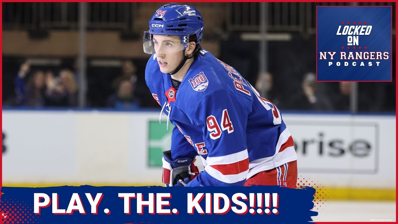 Calling on Mike Sullivan! Rangers MUST play the kids to salvage this terrible season!!