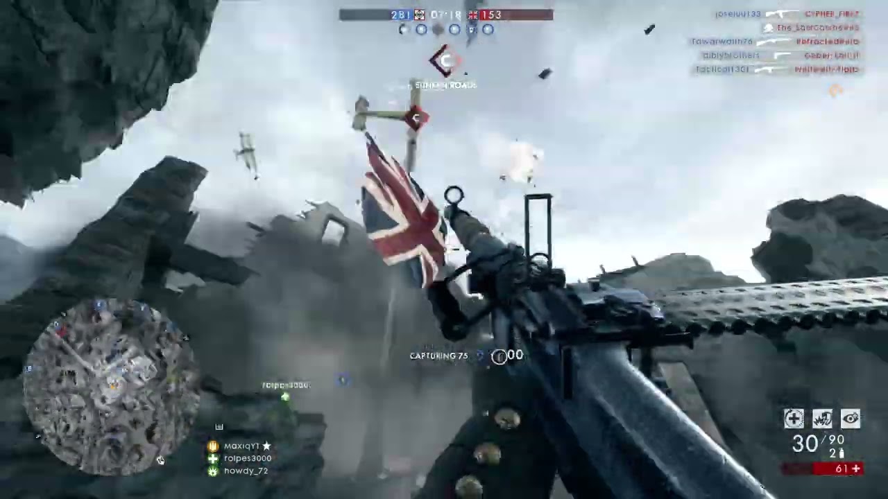 Battlefield 1: Conquest Gameplay (Commentary)