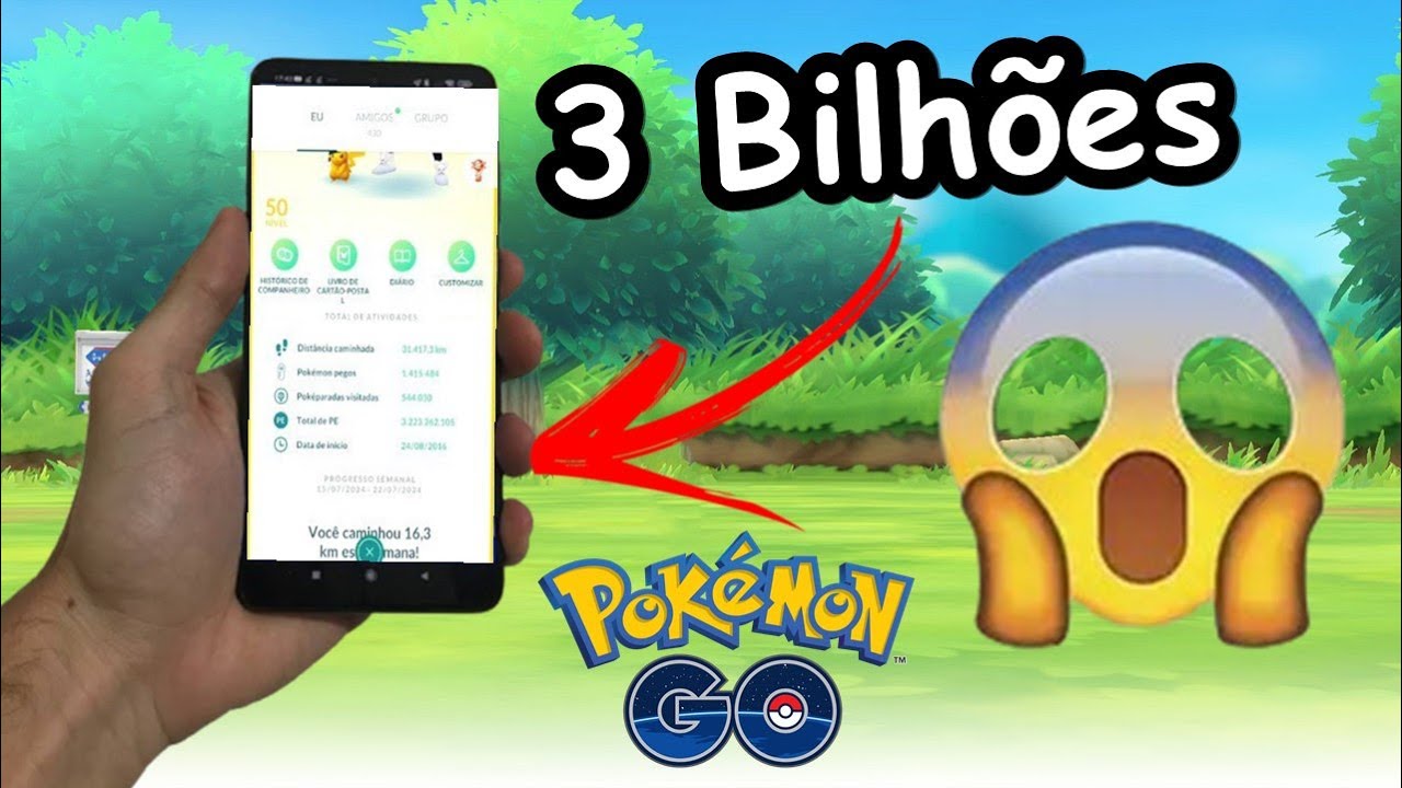 A Conta Mais Insana de Pokemon GO que eu já vi na vida !