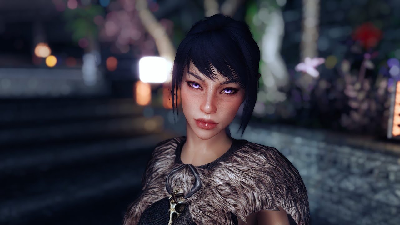 How to make a Beautiful Female Elf Character in Skyrim!