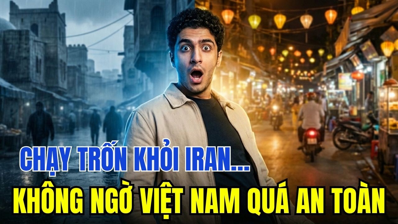 Sinh Viên Iran Chạy Trốn Bất Ổn, Sững Sờ Vì Việt Nam Quá An Toàn