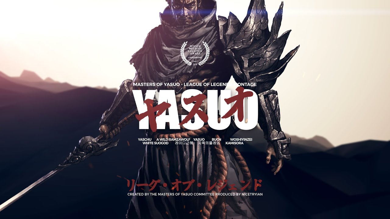 Masters of Yasuo - League of Legends Montage