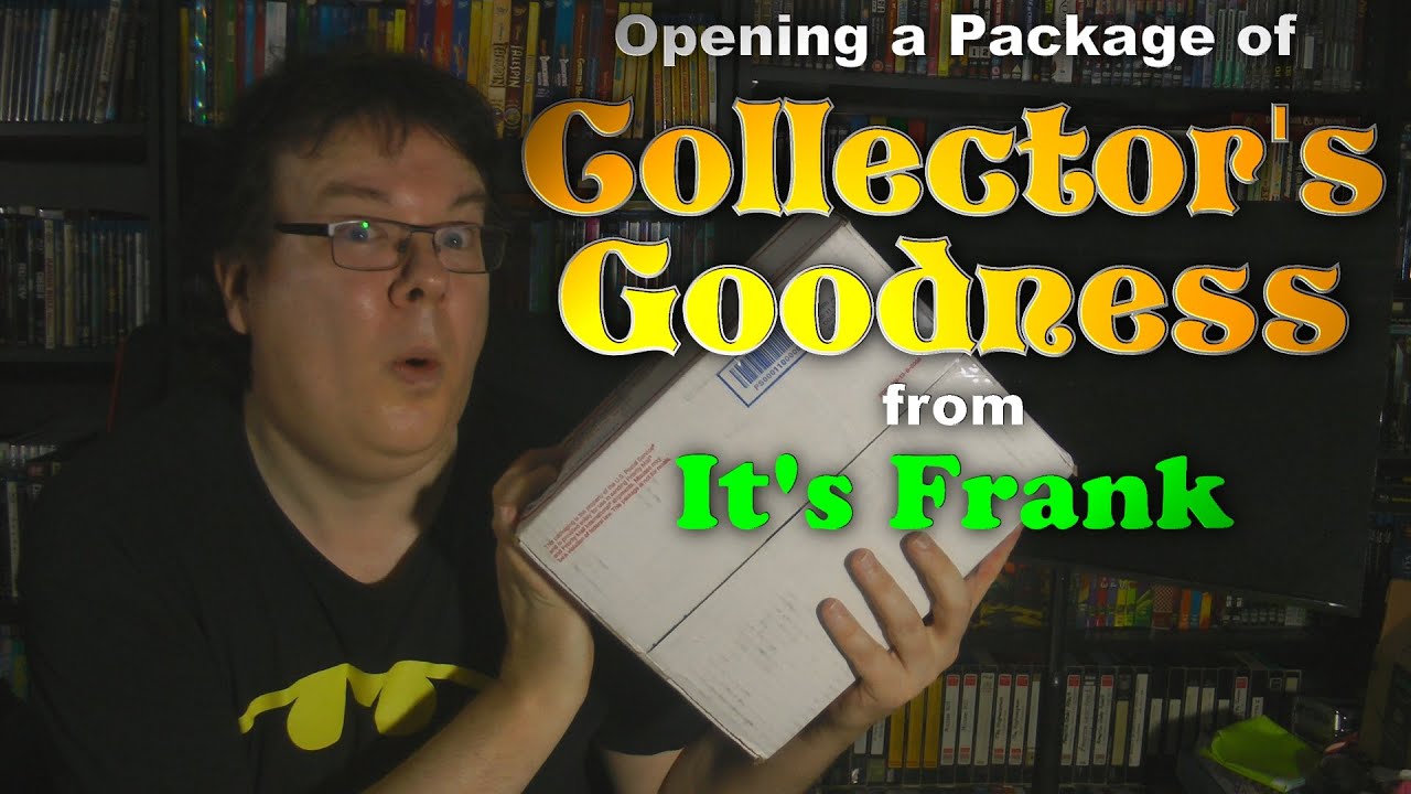 Opening a Package of Collector's Goodness from It's Frank! #unboxing #unboxingvideo #packageopening